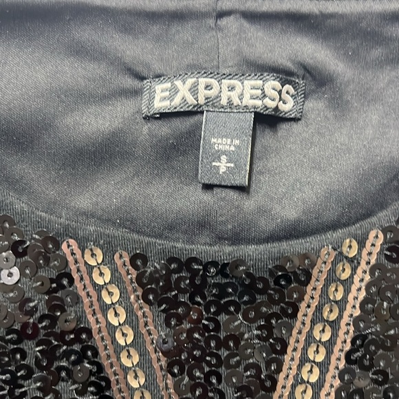 Express Sequins Mini Dress - Picture 4 of 5